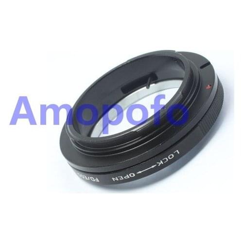 Amopofo FD-EF Adapter, For Canon FD Lens to for Canon EOS EF EF-S 700D 50D 60D 350D 6D 1000D Camera adapter