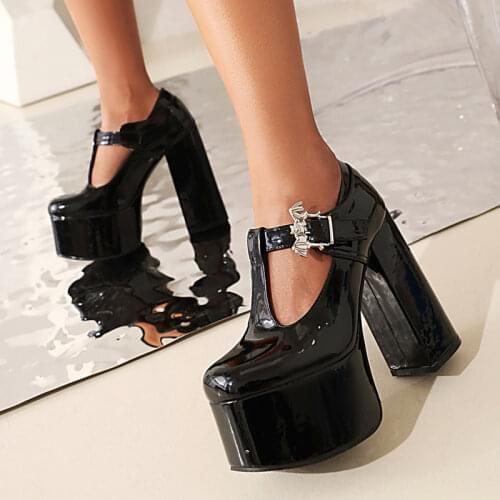 AOOAR Women's Shoes With A Strap