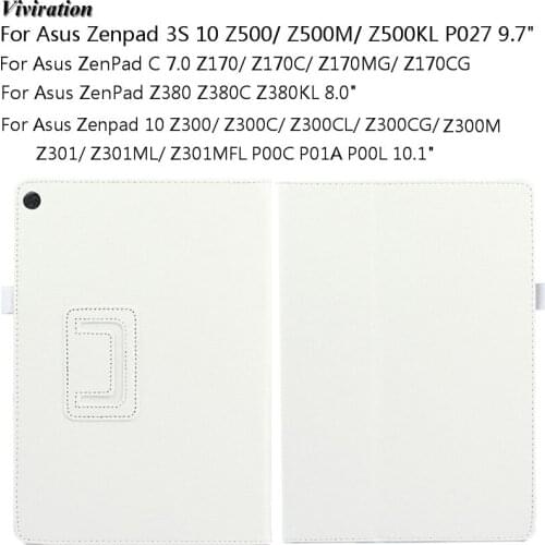 For Asus ZenPad Z170/ Z170C/ Z170MG/ Z170CG 7" For Asus ZenPad 3S 10 Z500/ Z500M/ Z500KL P027 9.7", ZenPad Z300 Z380 Tablet Case