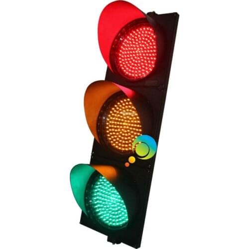 Road safety high brightness CE RoHS approved 300mm 3 units red yellow green traffic signal light