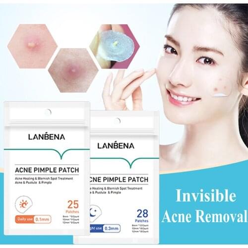 LANBENA Acne Pimple Patch Invisible Acne Stickers Blemish Treatment Acne Master Pimple Remover Beauty Tool Skin Care