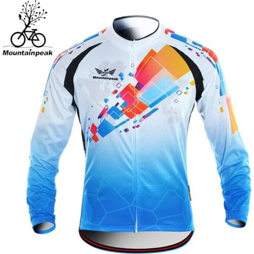 Mountainpeak Autumn and Winter Fleece Riding Male Long Sleeved Fleece Riding Jacket Warm Wind