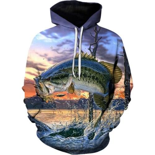 Mens Long Sleeves Hoodie Sweatshirt Windproof Fishing Jersey Clothing Plus Size Loose Fishing T-shirt Spring Autumn