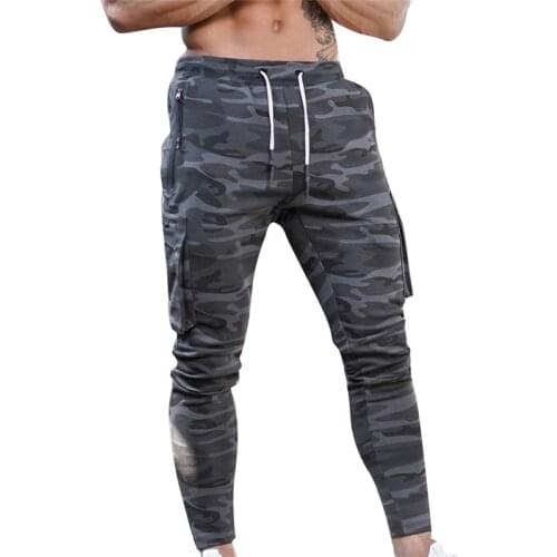 Men Drawstring Joggers Trousers Casual Gym Workout Track Pants, Slim Fit Tapered Sweatpants with Pockets
