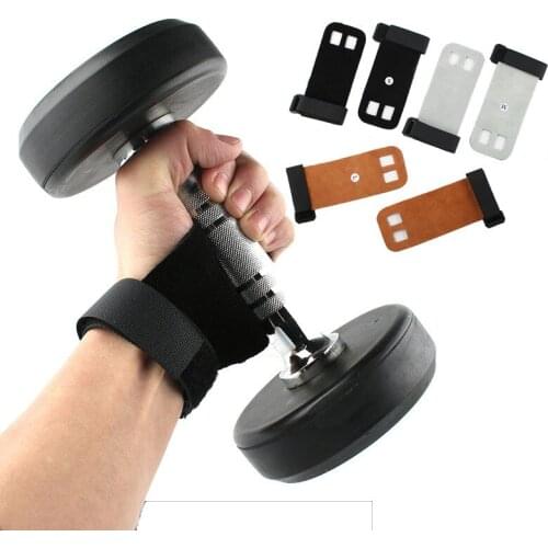 Weight Lifting Gloves Hand Grip Synthetic Leather Crossfit Gymnastics Guard Palm Pull Up Bar Weight Lifting Fitness Gym Gloves