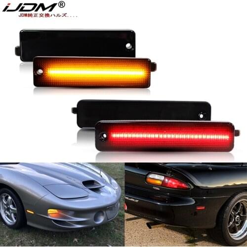IJDM For 1998-2002 Pontiac Firebird Trans Am Front Rear Side Marker Repeater Light Turn Signal Light Lamps/Driving Lights/Parkin