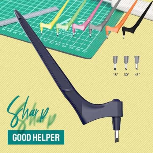 DIY Craft Cutting Tools 360 Rotating Blade Paper-Cutter 3 Replace Blade Craft Cutting Knife Art Wear-Resisting Art Cutting Tool