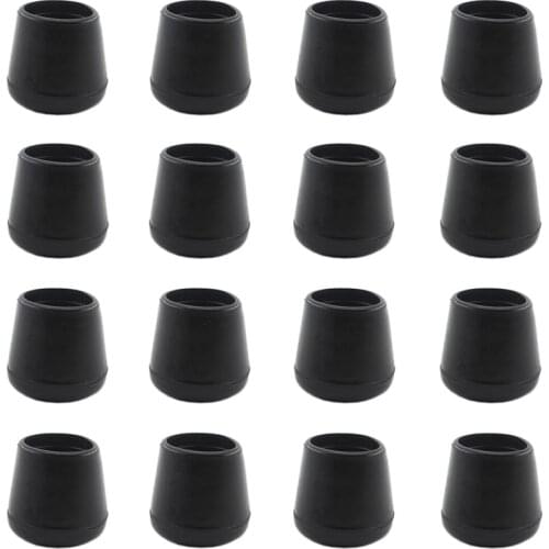 Rubber feet,Chair leg caps,Round Chair Leg Tips Caps,Anti-Slip Black Rubber Table Feet Covers Chair Leg,SoftTouch Rubber Leg Tip