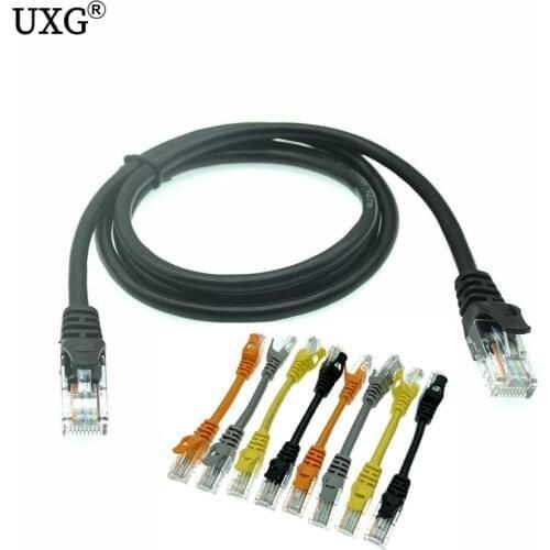 CAT5 Network Cable Bandwidth High-speed Ethernet Internet LAN Cable with RJ45 Male Connector for Laptop Router Cables 0.5M-50M