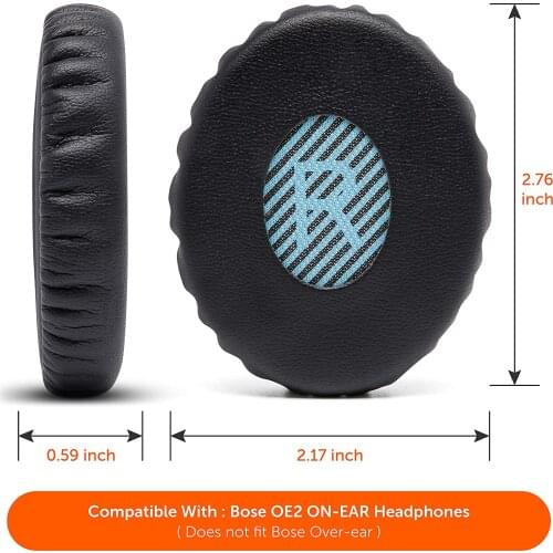 Replacement Ear Pads for Bose On-Ear 2 (OE2 & OE2i) Headphones - Earpads for Bose SoundTrue & SoundLink On-Ear (OE) Headphones