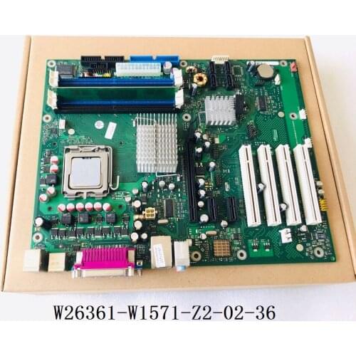 W26361-W1571-Z2-02-36 D2156-S21 industrial computer motherboard including CPU and memory