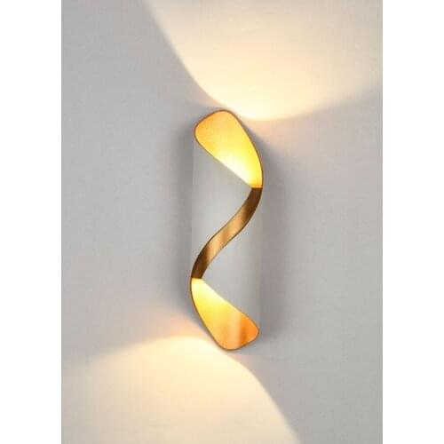 Thrisdar Outdoor Wall Light 10W 20W Waterproof Wall Lamps Black White Golden Garden Balcony Fence Terrace Porch Light