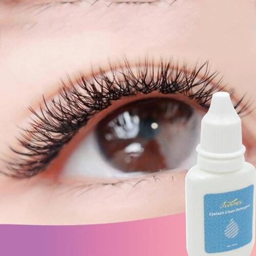 10ml Eyelash Cleaner Planting Eyelash Grafting Degreasing Cleanser Primer False Eyelash Extension Liquid Clean Dust Grease