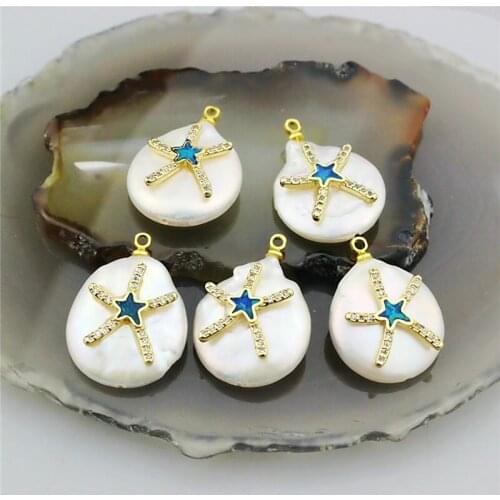 10-20mm 10pcs/lot Freshwater pearl with cz charm pendant,natural irregular freshwater pearl cz jewelry,necklace cheap component