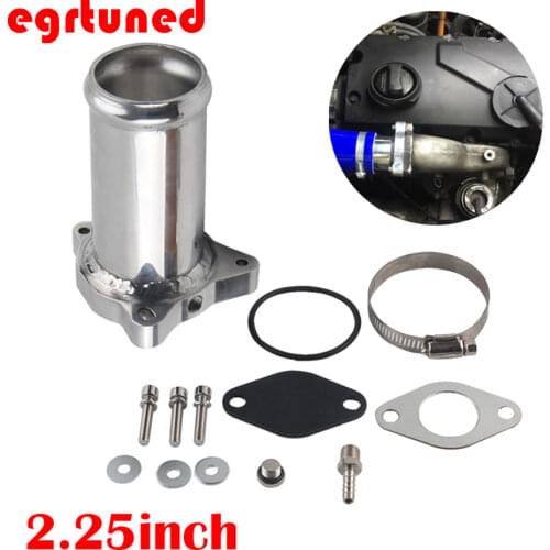 57MM EGR Valve Replacement Pipe suit for audi seat VW 1.9 TDI 130/160 BHP 2.25inch Diesel egr delete kits