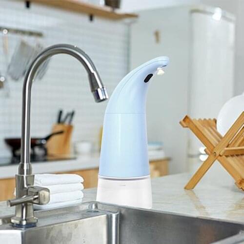 Touchless Soap Dispenser Battery Operated Electric Automatic HandsFree Bathroom