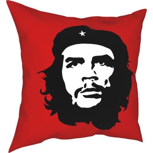 Che Guevara Pillow Case Decoration Revolution Cuba Cuban Socialism Freedom Cushions Throw Pillow for Living Room Double-sided