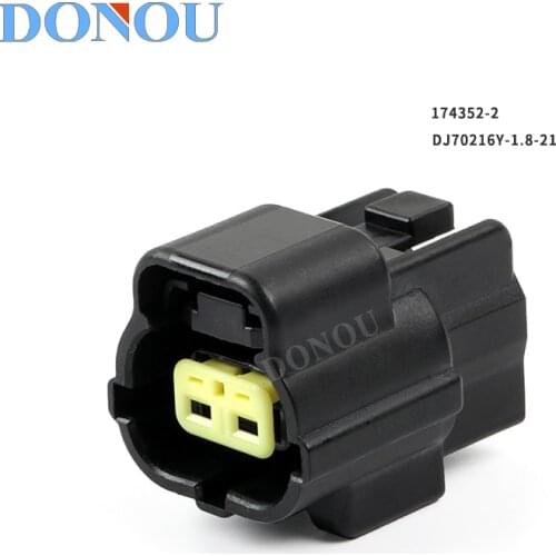 5pcs 2P For Toyota corolla vios from yaris water temperature sensor plug DJ70216Y-1.8-21