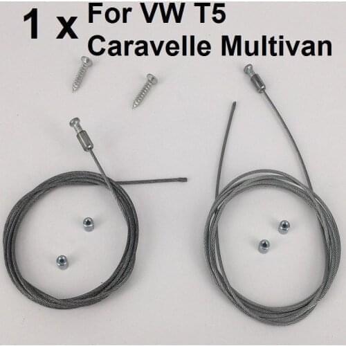 For VW T5 Caravelle Multivan electric sliding door repair Steel wire Left&right Onwards 2003