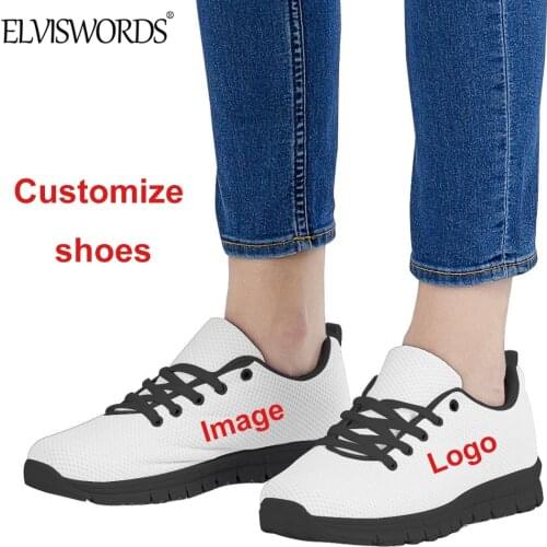 ELVISWORDS Fashion Men 3D Custom Print Sneaker Outdoor Running Shoes Air Mesh Breathable Soft Summer Casual Footwear zapatillas