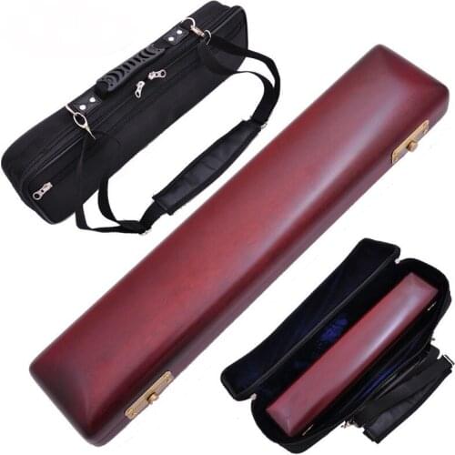 Flute luggage box pack Real wooden flute The portable instrument packages in 17 hole