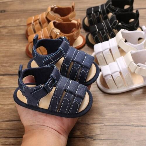 BabyShoes Newborn Baby Boys First Walkers Solid Color Hollow Non-slip Soft Sole Sneakers
