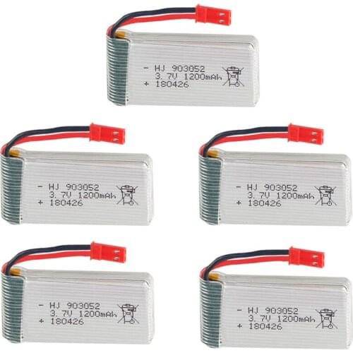 3.7V 1200mAh lipo battery For MJXRC T64 T04 T05 F28 F29 T56 T57 Huanqi 887 RC Aircraft Lipo battery 3.7 v 1200 mah 993052 JST