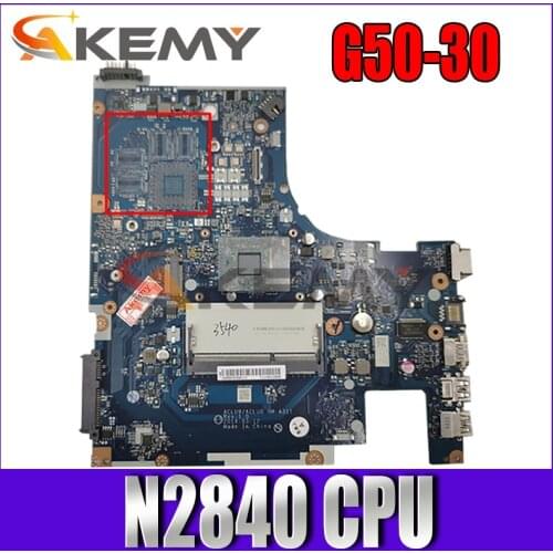 For Lenovo G50-30 5B20G91612 w N2840 CPU ACLU9/ACLU0 NM-A311 Laptop Motherboard Mainboard Tested