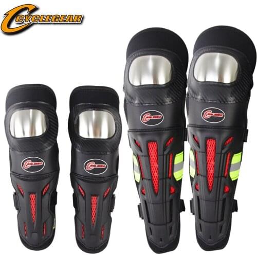 Motorcycle Knee Pads Men Protective Gear Rodiller Equipment Motocross Moto Knee Gurad Motorbike Keep Knee Protector 4-piece Set