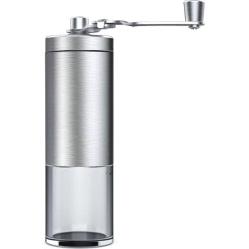 Stainless Steel Hand Grinder Coffee Bean Grinder Portable Coffee Machine Household Small Manual Grinder