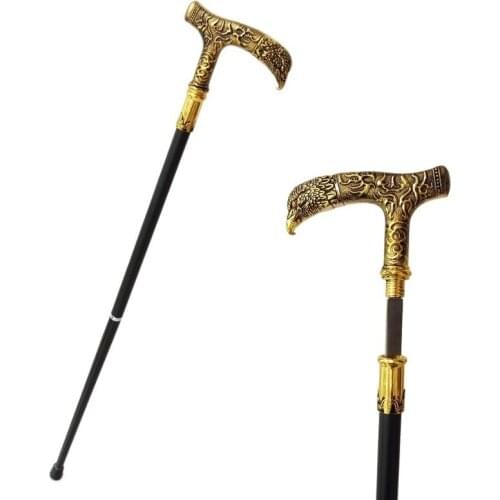 Walking Stick Cane trekking accessories Men Fashion Elegant Hand Cane hiking accessories walking stick crutch Defense Stick