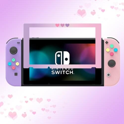 Nintend NS Switch Screen Protectors Film Gradient Tempered Glass For Nintendos Switch Console NS NX Screen Guard Accessories