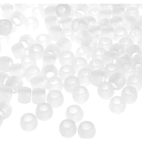 1000Pcs UV Bead Color Change UV Reactive Plastic Pony Beads Glows in Dark Beads J60E