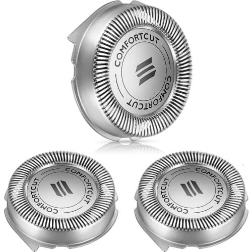 3pcs SH30 Shaver Replacement Heads for Philips Shaver SH30/ 52 Series 1000 2000 3000 S738 S5000 S5082 AT760 PT710 Razor Blade