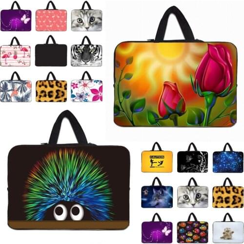 Laptop Sleeve Handle Bag Carry Case New 10/12/13/14/15/17/16 Inch Computer Accessories Neoprene Funda For Xiaomi RedmiBook 13 HP