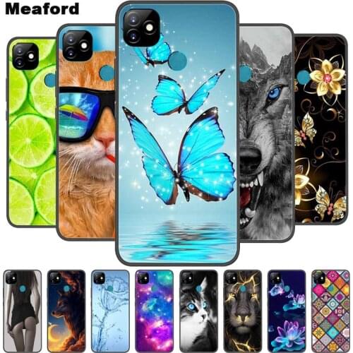 For ITEL Vision 1 Pro Case Silicon Back Cover Phone Case For ITEL Vision 1 L6005 P36 Play Soft Case Vision1 Pro coque bumper Bag