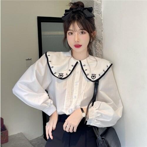 Блузки с цветами KADUWAKI China At AliExpress