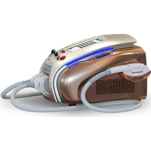 Multifunctional nd yag laser opt shr elight beauty equipment for tattoo removal