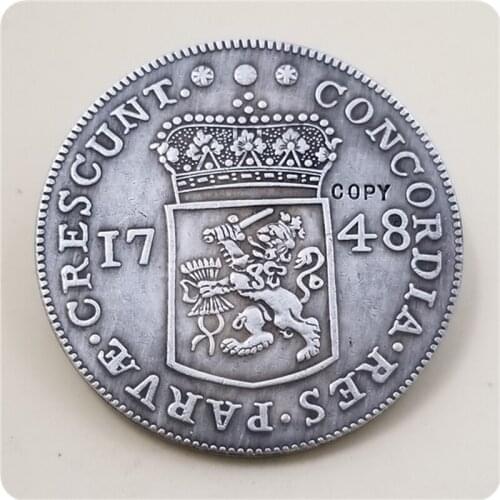 1748 Dutch Republic (Zeeland) 1 Ducat COPY COIN FREE SHIPPING