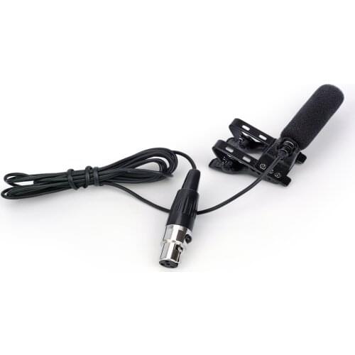 Long Distance Sound-absorbing !! Professional 4Pin Lapel Mini Condenser Microphone for SHURE Wireless Transmitter mini 4-Pin XLR