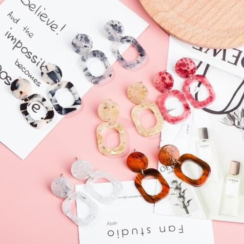 Boucle oreille femme pendientes Earrings for Women Korean Fashion Tassel Leopard Earrings Aretes De Mujer Oorbellen Hangers