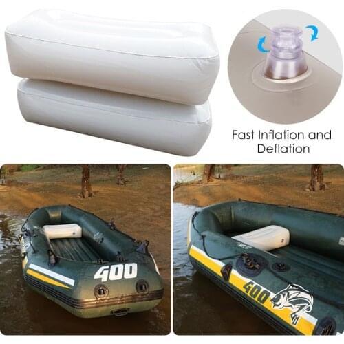 Thickened PVC Inflatable Kayak Seat Cushion Moisture-proof Pad Inflatable Kayak Seat Cushion Moisture-proof Pad For Fishing Boat