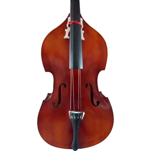 High quality 4/4 4/3 Cello Contrabass violonchelo for Beginner student Acoustic Musical instrument double bass upright w/ bow