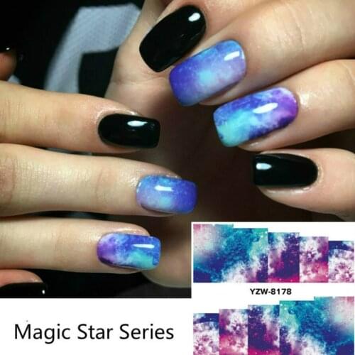 1Pcs Magic Start Nail Art Glitter Gel Polish Mirror Manicure Sparkles Nails UV Decorations Holographic Nail Powder HOT Y8178