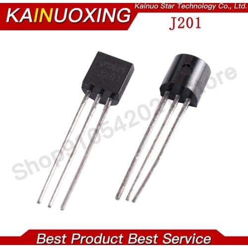10PCS J201 TO-92 201 JFET JFET N-Channel -40V 50mA 360mW 3.27mW New fast delivery