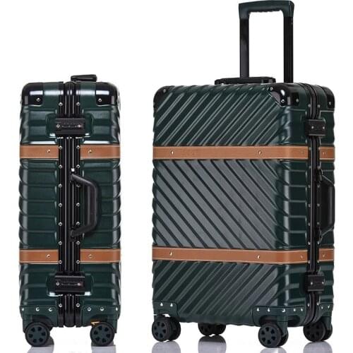 GraspDream Rolling Luggage Travel Trolley Suitcase Carry On Check in Trolley Bag 4 Wheels Spinner Hard Shell PC 20 22 24 28 Inch
