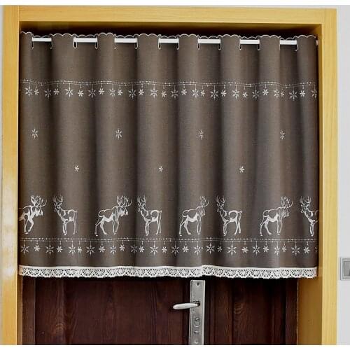 Dalunine Cotton Curtains For Windows