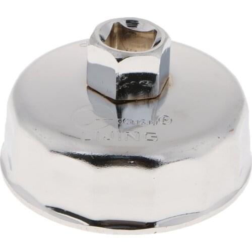 Fit Corolla Oil Filter Wrench Cap Housing Tool Remover 14 Flutes Dia 66mm