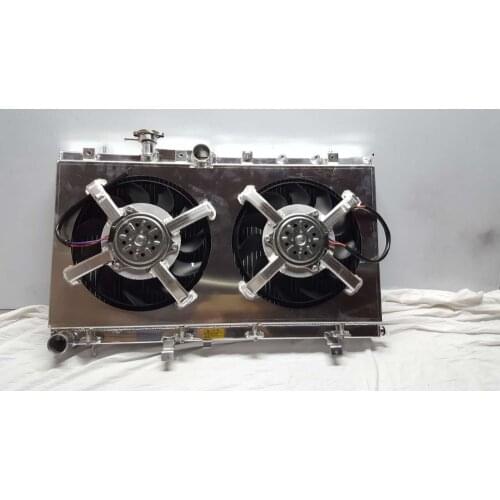 Golpher High Quality Custom-made Aluminum Radiator WITH Fan Shroud & Fan 200w WRX GDA GBD GRD
