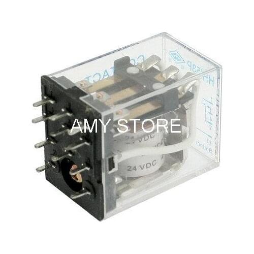 HH53PA MY3NJA 5A 12VDC/24VDC/24VAC/110VAC/220VAC Coil PCB Welding Electromagnetic Relay 3PDT 11 Pin